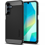 Samsung Galaxy A16 Spigen Rugged Armor Matte Matte dėklas telefonui juodos spalvos