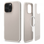 Apple iPhone 16 Pro Max Spigen Cyrill Kajuk MagSafe dėklas jūsų telefonui kreminės spalvos