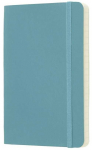 Užra&scaron;ų knygutė Moleskine Classic, 9x14cm, linijomis, mink&scaron;tu vir&scaron;eliu, mėlynos spalvos
