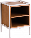 Customform Konsolė, RAVE BASIC 3F 110, 50x110x71 cm, Ąžuolas/Juoda
