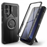 Tech-Protect Kevlar MagSafe+ Samsung Galaxy S25 Plus - dėklas telefonui juodos spalvos