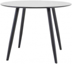 Venture Design Valgomasis stalas, Plaza apvalus stalas, &oslash;100 cm, Juodas