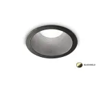 11W LED įleidžiamas &scaron;viestuvas GAME, juodos/aukso sp., 4000K, 341354