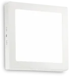 Lubinis &scaron;viestuvas 17W LED pavir&scaron;inis &scaron;viestuvas UNIVERSAL SQUARE, baltas, 2700K, 342597