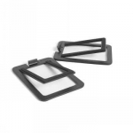 KANTO AUDIO DESKTOP SPEAKER STANDS FOR SMALL SPEAKERS - Juodas (PAIR)