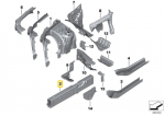 Bmw X5 X6 X7 Priekinis Kairys Variklio Palaikymas Originalus 41007417571