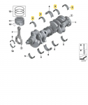 BMW G30 G11 G12 G14 G15 G16 X5 G05 X6 G06 X7 G07 Vairo Gidas Originalus 11217933647