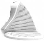 Ergonomi&scaron;ka pelė Delux M618G DB balta belaidė