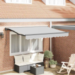 Markizės rėmas Antracitas 3 x 2 m metalas