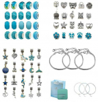 Blue Mėlyna Vaiki&scaron;kas juvelyrinių dirbinių rinkinys Mėlyna Shades