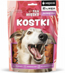 &Scaron;unų Priedas - PAN MIĘSKO Kvadratai Su Aviena 100g Hipoalerginis Be Grūdų
