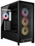 &bdquo;Corsair Frame 5000D RS ARGB&ldquo; korpusas, &bdquo;Mid-Tower&ldquo;, E-ATX, RGB, grūdintas stiklas - Juodas