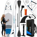 &bdquo;Aquasurf&ldquo; SUP lenta, 320 x 84 x 15 cm, pripučiama irklentė, vandens sporto lenta, irklentė
