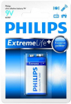 Philips itin &scaron;arminė baterija 6LR61E1B/10, Vienkartinė baterija, &Scaron;arminė, 9 V, 26,5 mm, 17,5 mm, 48,5 mm