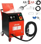 Sauso Ledo Valymo Įrenginys 5kg, 600 W, 42.9kg, 4 Ratukai, 4 Antgaliai, Automobilinėms ir Pramoninėms Valymo Darbams, I&scaron;manus Valdymo Skydelis, Ledo Granulių Pūtimo Ma&scaron;ina
