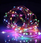 Happy People Kalėdinė girlianda 1000 LED, 30 m įvarių spalvų KK-15