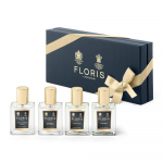 Set Floris Of London: Night Scented Jasmine Eau De Toilette For Women, 15 ml + Bouquet De La Reine Eau De Toilette For Women, 15 ml + Baltas Rose Eau De Toilette For Women, 15 ml + Chypress Eau De Toilette Unisex, 15 ml