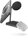 Otterbox Zens belaidis magnetinis įkroviklis MagSafe ir Qi 15 W su AirPods įkrovimo pagrindu 78-81515