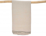 Bazaar Staltiesė 150x250 cm juoda linas