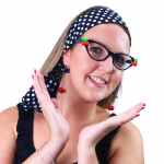 Rappa Retro cherries set with glasses 4 pcs for adults