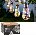 LED sodo lempučių girlianda su saulės baterija *3569