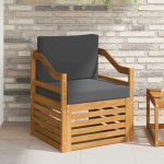 Lauko sofos komplektas su pagalve Natūrali 67 x 63 x 73 cm