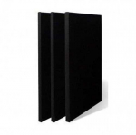 Drobė gruntuota ant porėmio juoda 30x60cm