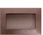 Židinio grotelės Hearth x 17 cm x 11 cm, plienas, vario sp.