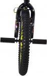 Dviratis Karbon BMX 20 juodas-lime