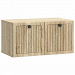 TV staliukas Sieninė TV spintelė Sonoma ąžuolas 59,5 x 31 x 30 cm
