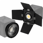 Ap&scaron;vietimo Modifikatorius - Newell Tara 40 RGB LED Barn Doors + Fresnel Lę&scaron;ių Rinkinys - Juodas