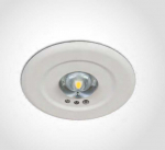3W LED įleidžiamas avarinis &scaron;viestuvas, baltas, avariniu režimu gali veikti iki 3h, 89002C