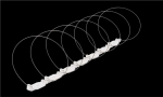Balandžių atbaidymo spiralė Jacopic 10 cm