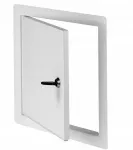 AWENTA Revizijos durelės Awenta DM101Z 400x600mm su užraktu metalinės baltos