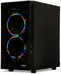 Stacionarus kompiuteris Adax kompiuteris ADAX DRACO WXIHC13100 i3-13100/H610/8GB/512GB/RTX5050-8GB/Wi-Fi/W11H