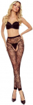Passion Woman PASSION TIOPEN 035 Open Design Juodas Tights Size 1/2
