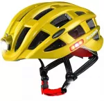 Rockbros Dviračio &scaron;almas MTB su &scaron;viesos diodu, geltonas, 57&ndash;62 cm