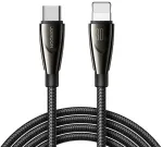 Joyroom SA31-CL3 duomenų perdavimo ir įkrovimo kabelis | USB-C į Lightning | 30W | 1,2 m | juodas