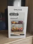 Smukee Home vaisių krep&scaron;elis 2_pakopų metalinis juodas 39x32x22