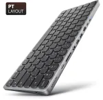 Axagon HMC-KB-PT USB-C 5Gbps KEYBOARD (PT) 9in1 hub