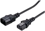 LinkIT Maitinimo laidas C13/C14 juodas 2 m PVC, 3 x 1,00 mm&sup2;, H05VV-F
