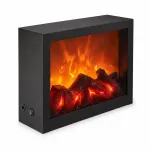 Art-Pol Dekoratyvus LED židinys, metalinis, 10 x 29 x 23 cm