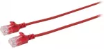 Microconnect V-UTP602R-SLIM, 2 m, Cat6, U/UTP (UTP), RJ-45, RJ-45, Raudona