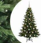 Dirbtinė kalėdinė eglutė su rutuliuku 150 cm 150 LED