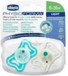 MAM BABY CHICCO-71087410 Čiulptukas PH LIGHT 6-16 2SZT glow (CHI000717)