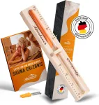 ALPENHAUCH pirties smėlio laikrodis 15 min. i&scaron; natūralios medienos ALP-SU1000-01