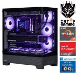 Stacionarus kompiuteris INTOP AQUA Ryzen 7 9700X 64GB DDR5 1TB SSD M.2 NVME+2TB RX9060XT 16GB WIN11 (RW91682WH) (Atnaujinta)