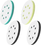 4 poliravimo padų rinkinys, &scaron;lifavimo padas, 125 mm, velcro rinkinys, poliravimo padai orbitiniam &scaron;lifuokliui, kempinės tarpinė, poliravimo priedas, kampinis &scaron;lifuoklis, grąžto priedai, atsparus smūgiams
