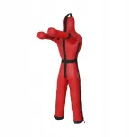 Manekenas imtynėms be užpildo, skirtas Mma, dziudo treniruotėms, mėtymui, Mma, 180 cm, raudonas