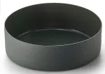 Philippi Clara L dubuo vaisiams salotoms, didelis, minimalistinis, dažytas plienas
